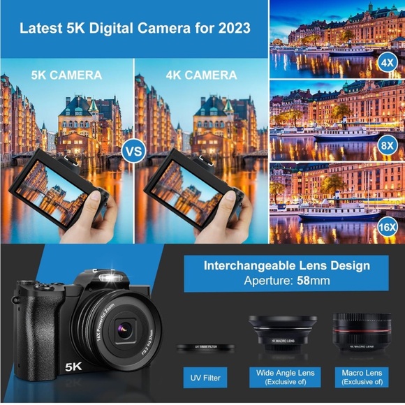 5K Digital Camera - Picture 2 of 8